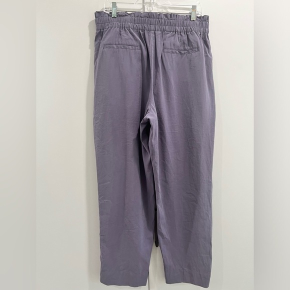 Ann Taylor Factory lavender Elastic Waist Pants size Large (like new) - Picture 9 of 14